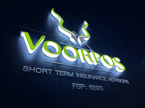 Voorpos — vehicle & corporate branding by The Cube SA