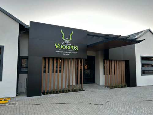 Voorpos — vehicle & corporate branding by The Cube SA