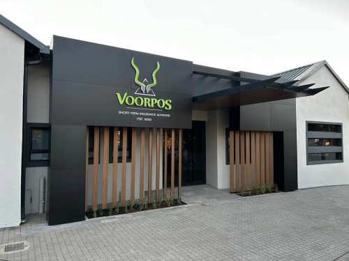 Voorpos — vehicle & corporate branding by The Cube SA