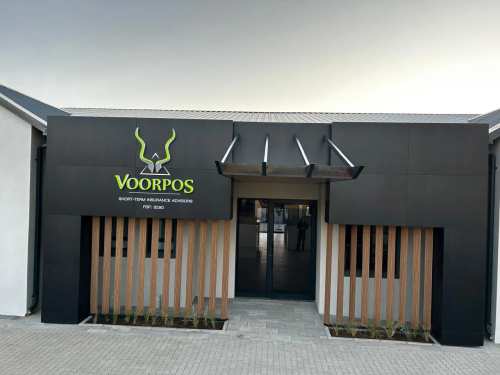 Voorpos — vehicle & corporate branding by The Cube SA