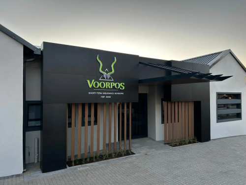 Voorpos — vehicle & corporate branding by The Cube SA