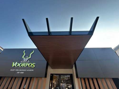 Voorpos — vehicle & corporate branding by The Cube SA