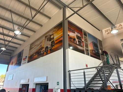 Total Energies — vehicle & corporate branding by The Cube SA