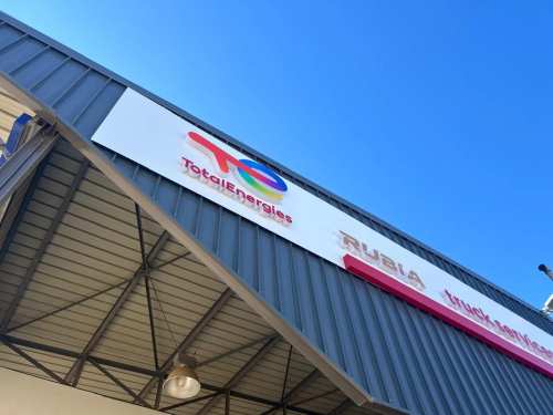 Total Energies — vehicle & corporate branding by The Cube SA