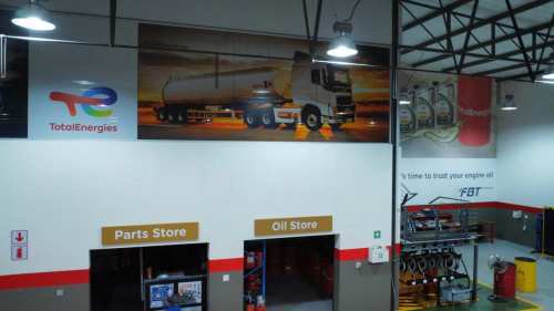 Total Energies — vehicle & corporate branding by The Cube SA