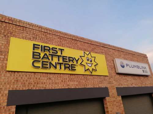 First Battrey Centre — vehicle & corporate branding by The Cube SA
