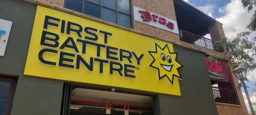 First Battrey Centre — vehicle & corporate branding by The Cube SA