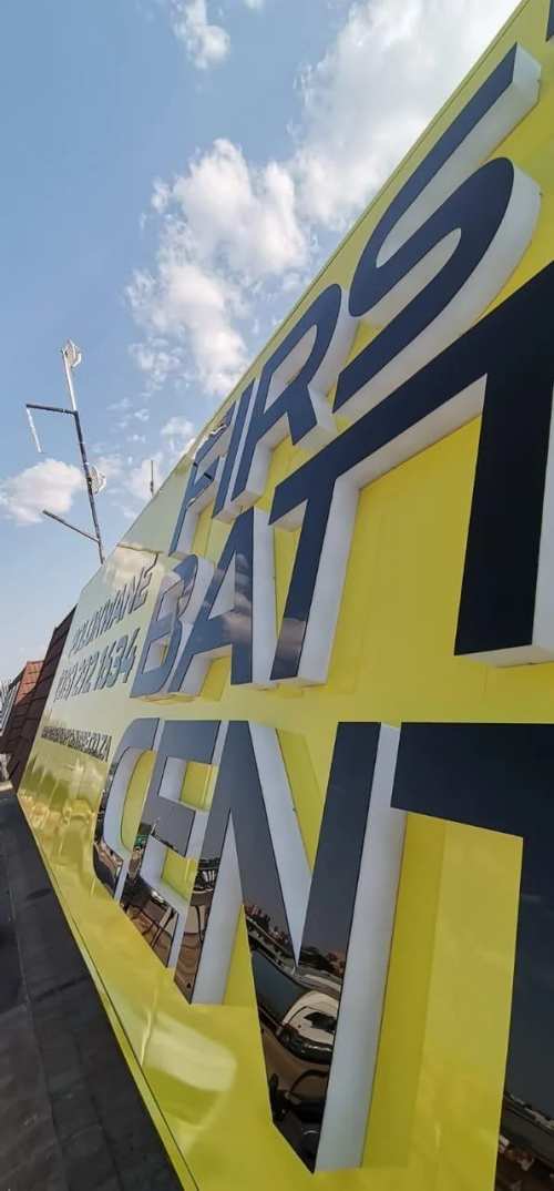 First Battrey Centre — vehicle & corporate branding by The Cube SA