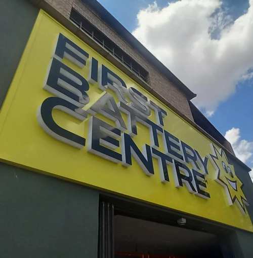 First Battrey Centre — vehicle & corporate branding by The Cube SA