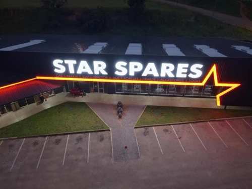 Star Spares — vehicle & corporate branding by The Cube SA