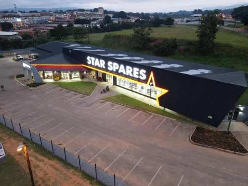Star Spares — vehicle & corporate branding by The Cube SA