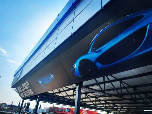 Pmc — vehicle & corporate branding by The Cube SA