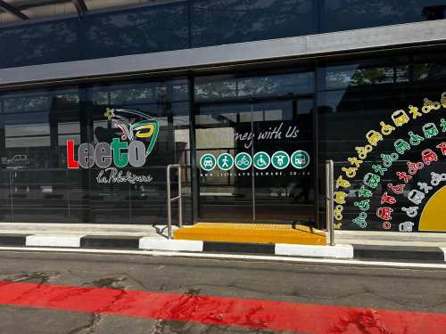 Leeto — vehicle & corporate branding by The Cube SA