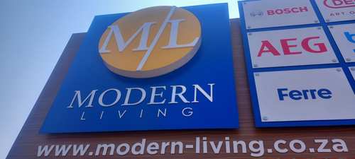 Modern Living — vehicle & corporate branding by The Cube SA